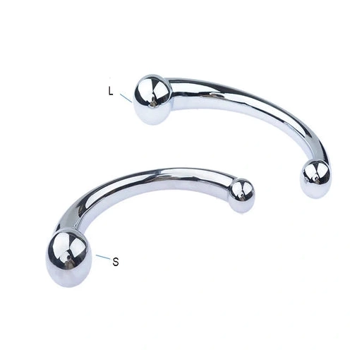 Hook Stainless Anal Double 5858 Ended Elegant Steel 0409